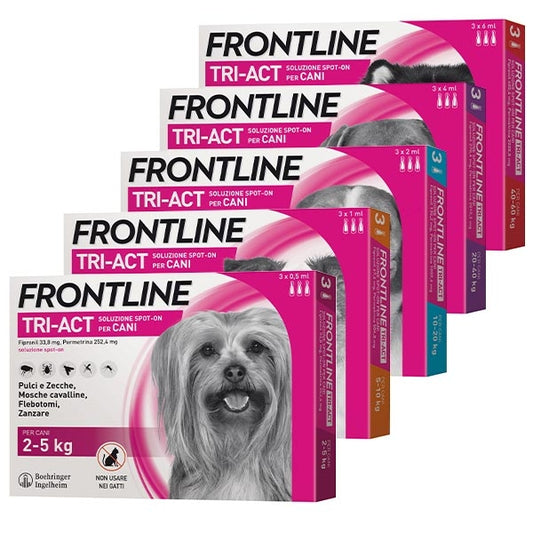 FRONTLINE Tri Act Spot On Cani