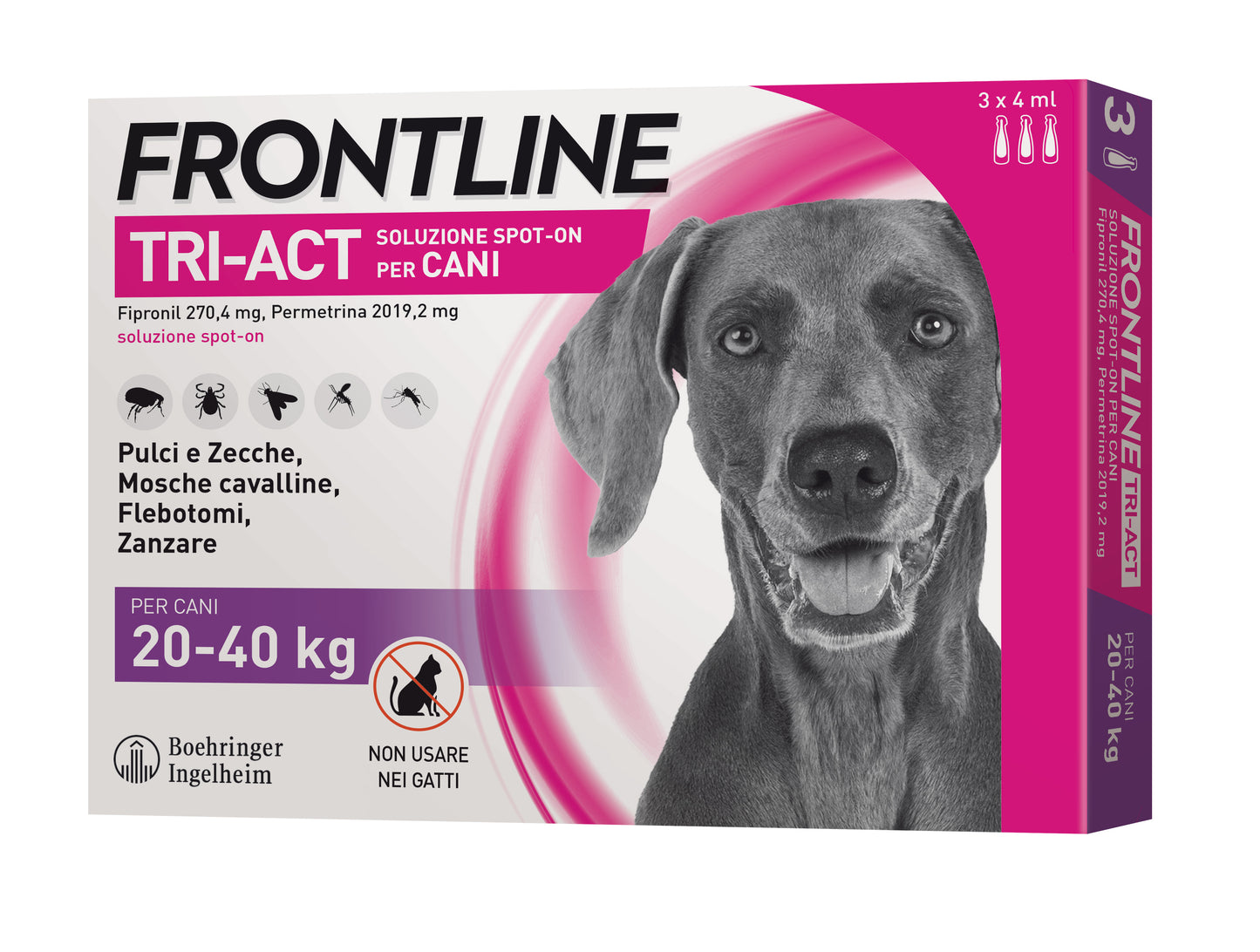 FRONTLINE Tri Act Spot On Cani